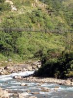 Hängebrücke Hängebrücke