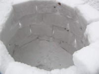 Iglu innen