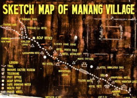 карта Мананг
