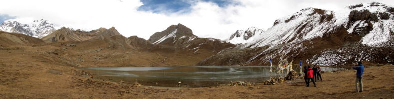 панорама Ледяного озера Кечо