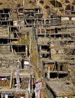 street of old Braga street with container of Braga
