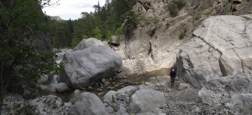 камни в верхней части каньона Гойнюк