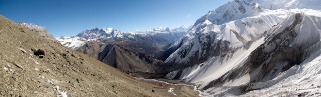 вид с перевала Тиличо
